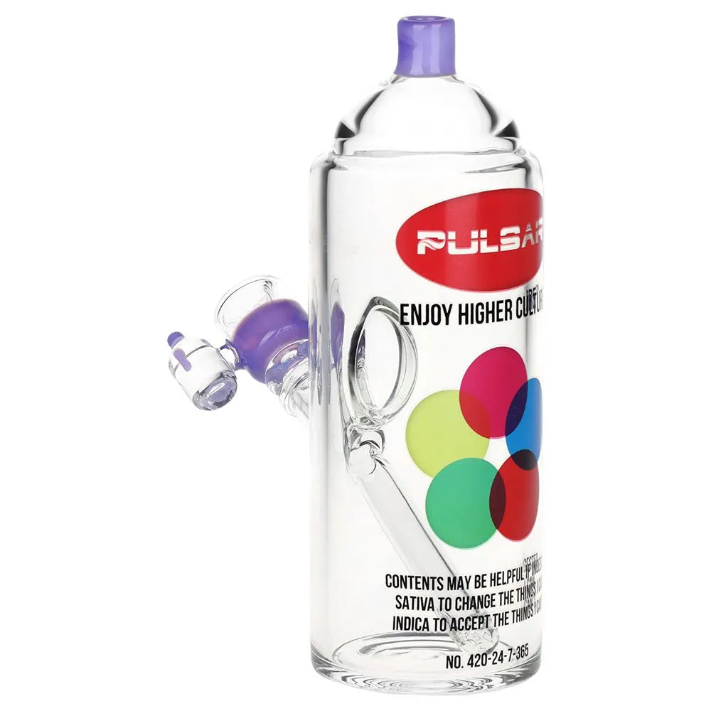 Graffiti Series Glass Water Pipe & Hand Pipe Set