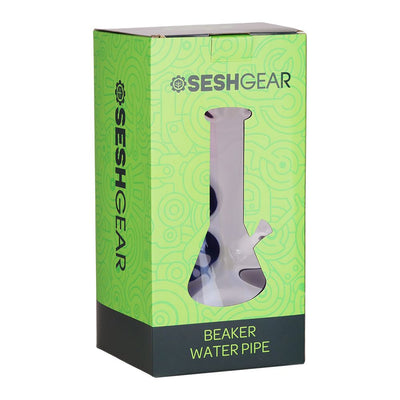 Ombre Glass Beaker Water Pipe - 10 Inch