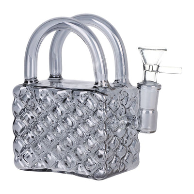Chic Handbag Glass Water Pipe - 5.25 Inch