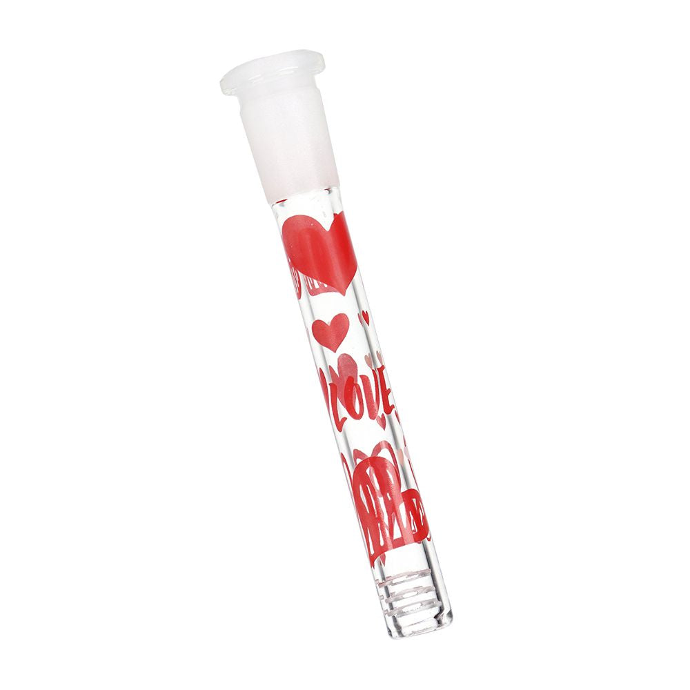 Valentine's Rose & Heart Glass Pipe Set