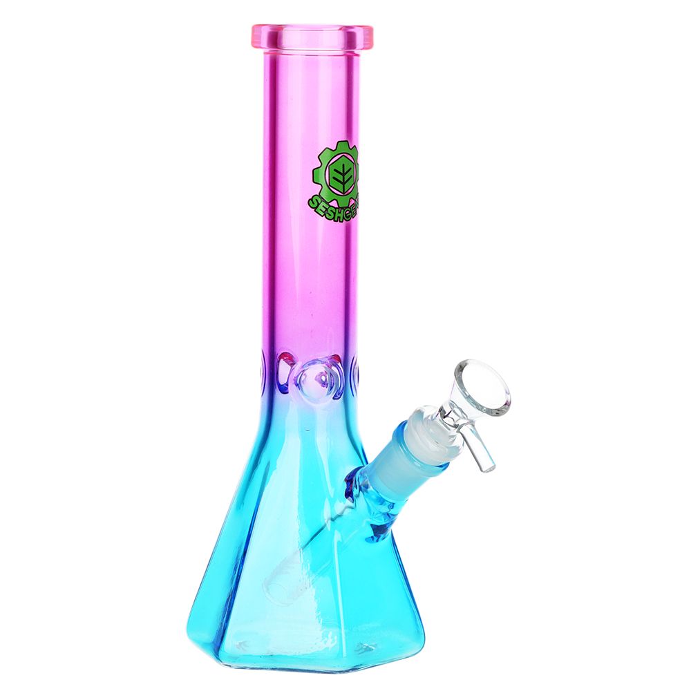 Prismatic Bliss Ombre Glass Water Pipe