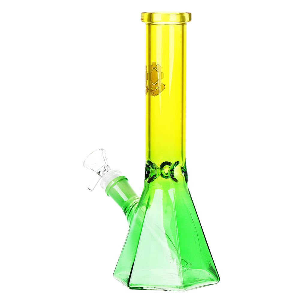 Prismatic Bliss Ombre Glass Water Pipe