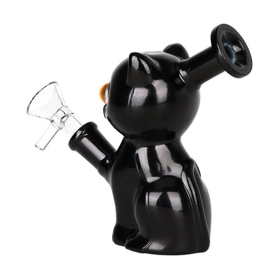 Charming Kitty Glass Water Pipe Set - 4.75 Inch