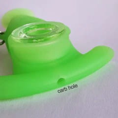 Waxmaid Shark hand pipe with carb hole