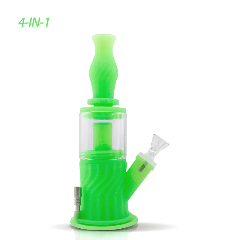 Modular Silicone Water Pipe & Nectar Collector