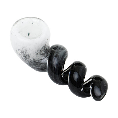 Elegant Spiral Borosilicate Hand Pipe