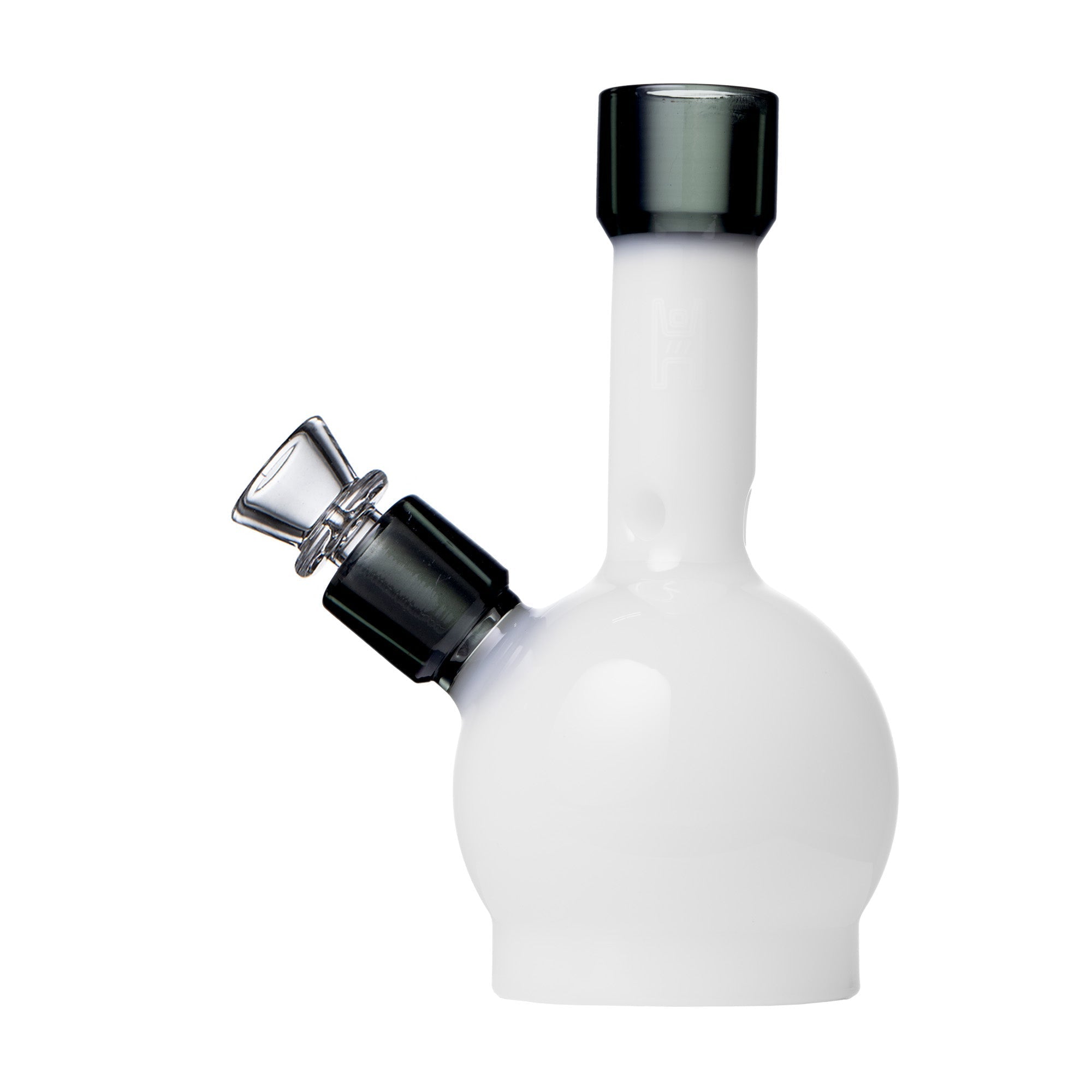 Compact 6-Inch Borosilicate Ball Water Pipe