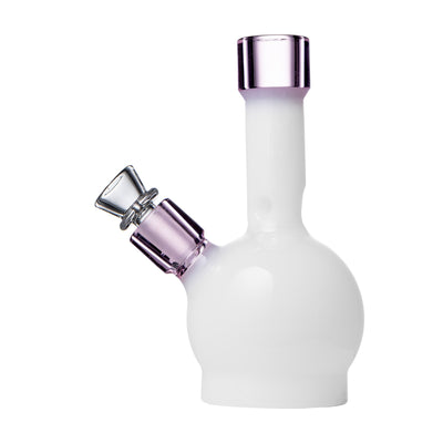 Compact 6-Inch Borosilicate Ball Water Pipe