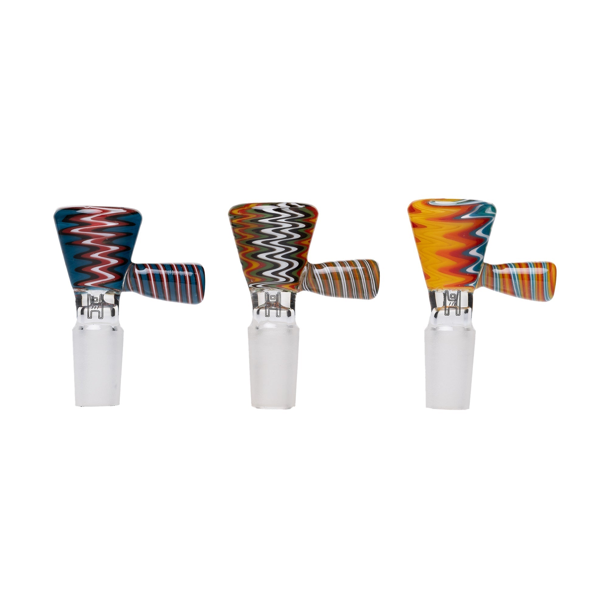 Handle Grip Dry Herb Bowls (Set of 3)