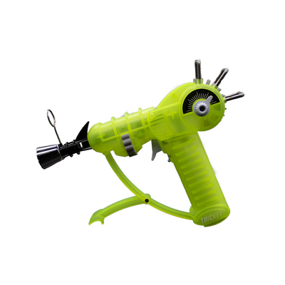 Retro Ray Gun Torch Lighter in Glow Lime