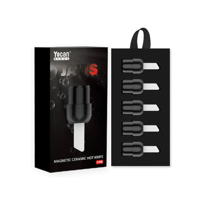 Yocan Black JAWS Ceramic Hot Knife Tips (5-Pack)