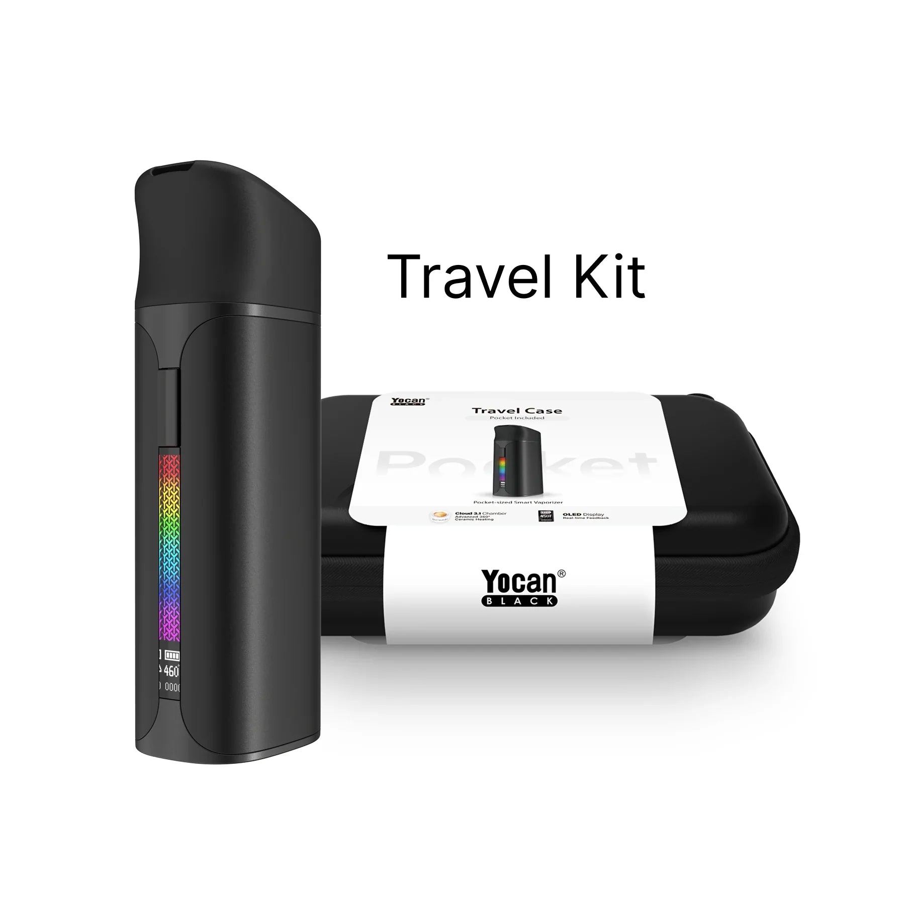 Yocan Black Pocket Travel Vaporizer Kit