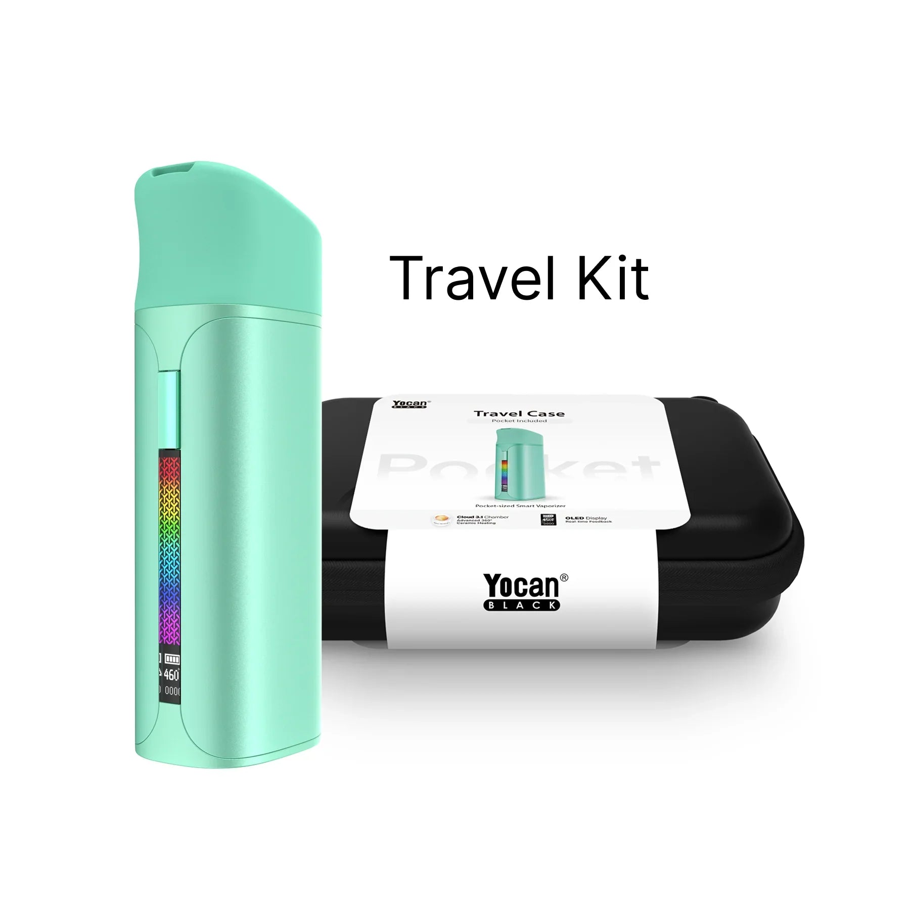 Yocan Black Pocket Travel Vaporizer Kit