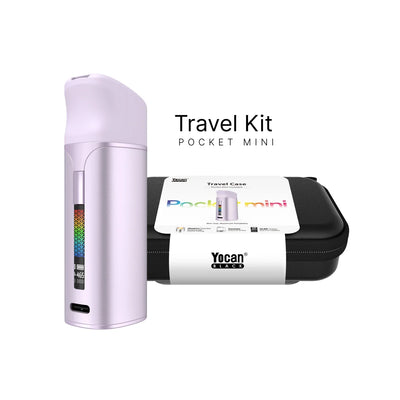 Yocan Black Pocket Mini Concentrate Vaporizer Travel Kit