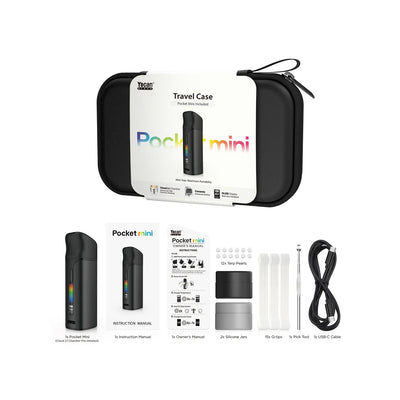 Yocan Black Pocket Mini Concentrate Vaporizer Travel Kit