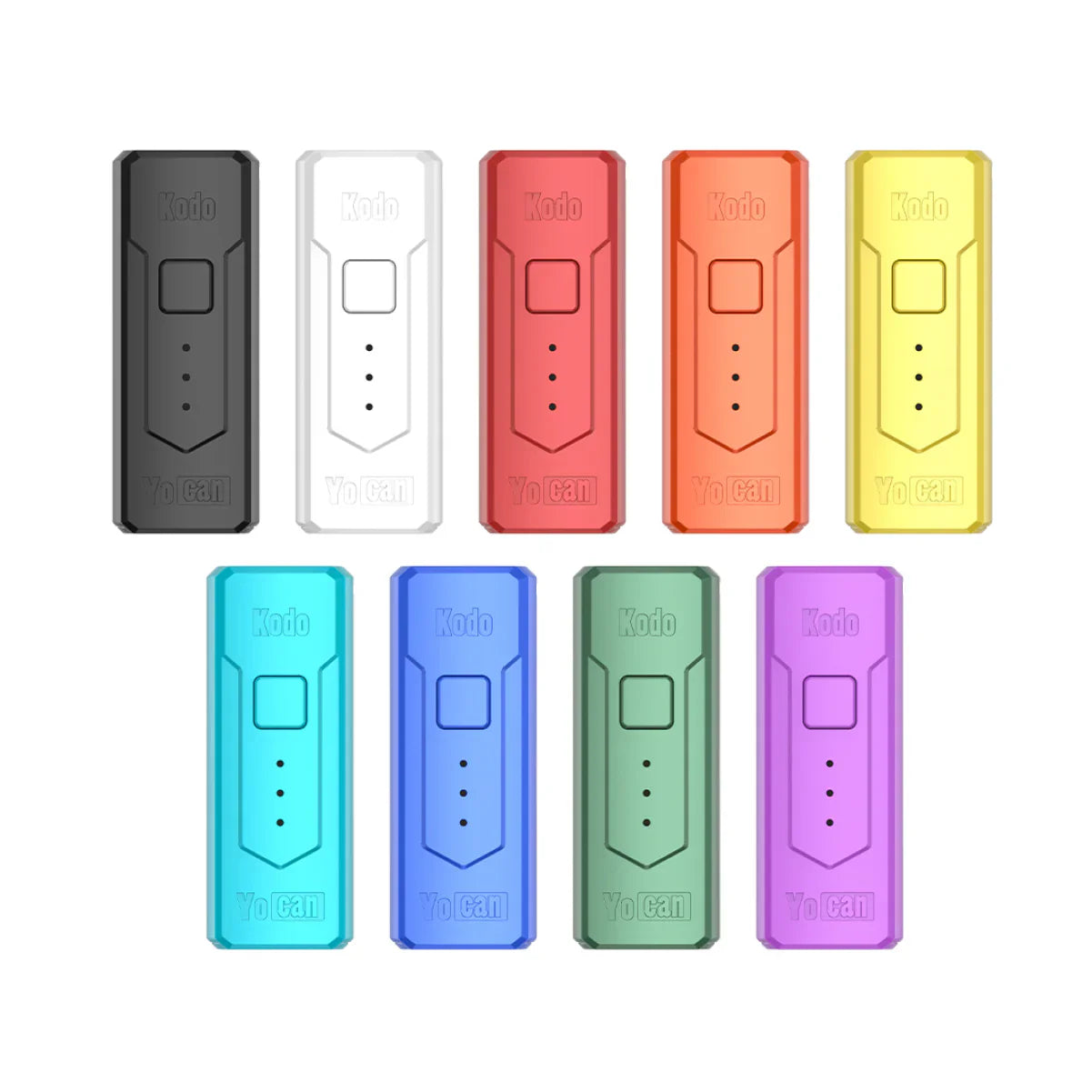 Yocan Kodo 510 Battery - Mixed Color 9-Pack