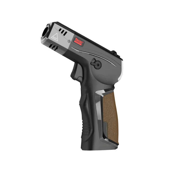 High-Performance Butane Torch with Leather Grip