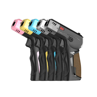 High-Performance Butane Torch with Leather Grip