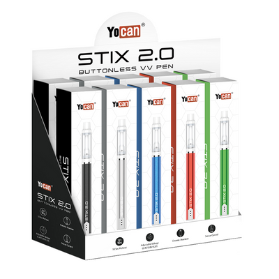 Yocan Stix 2.0 Oil Vaporizer Pen - Box of 10