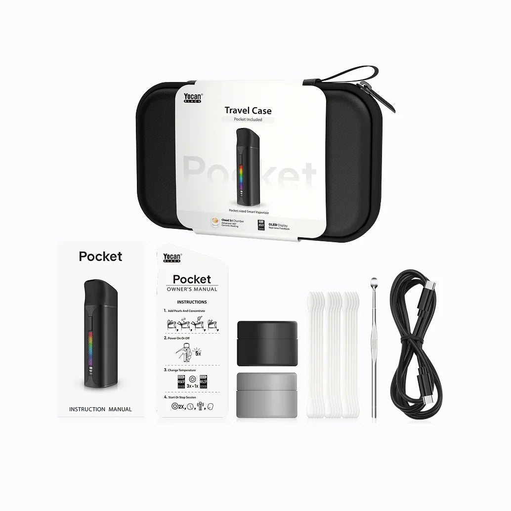 Yocan Black Discreet Travel Kit for Accessories