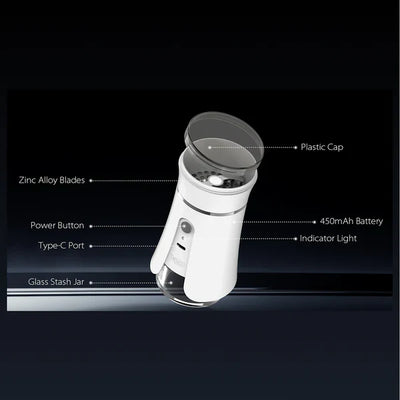 Yocan iShred: Precision Electric Dry Herb Grinder