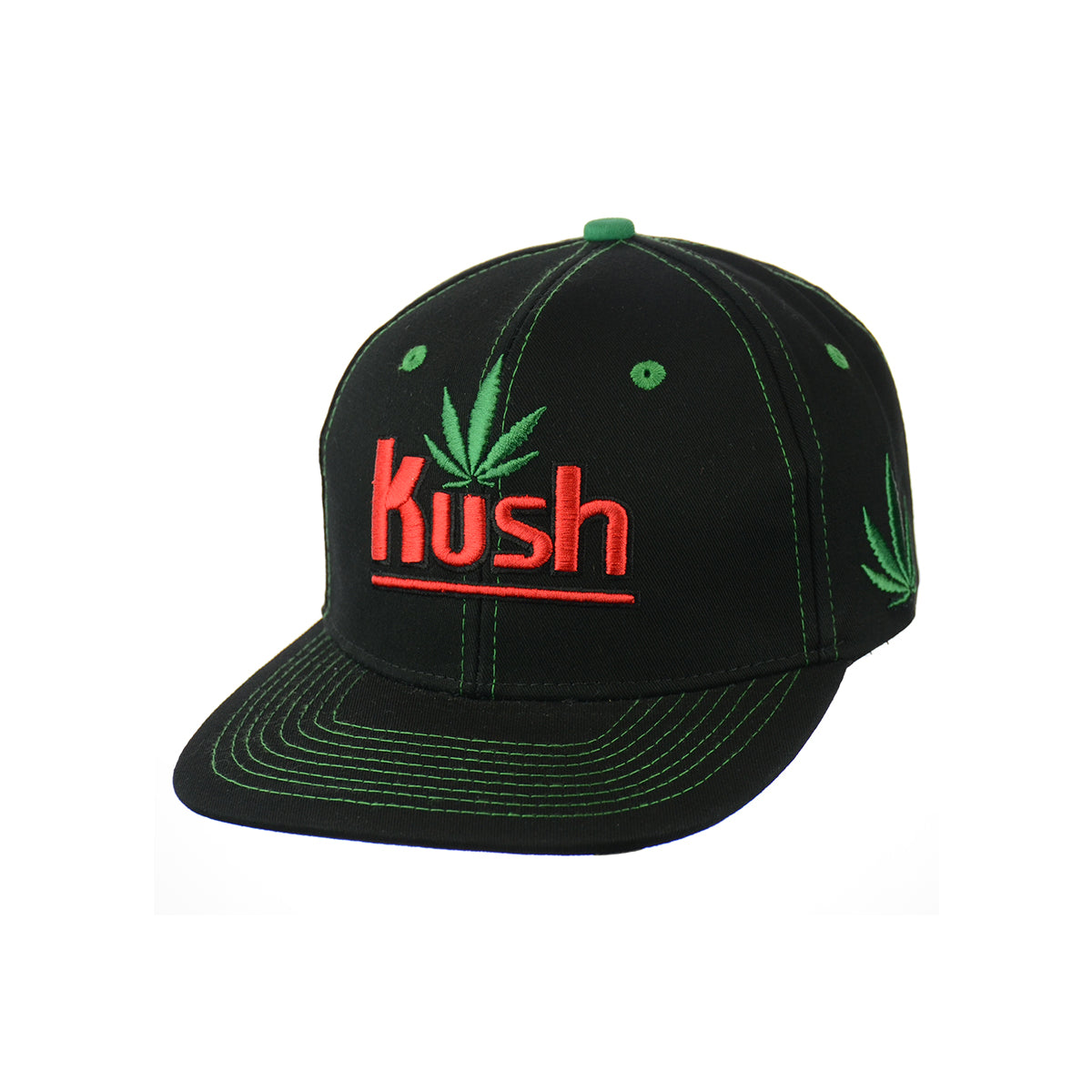 Embroidered Cotton Snapback Hat - Bold Style
