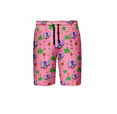 Cosmic Pink Alien Shorts - 5-Pack Collection