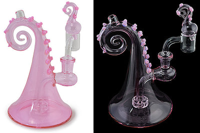 Artisan Octopus Glass Dab Rig Kit
