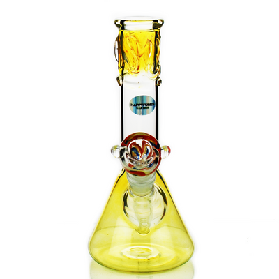 Premium 8-Inch Fumed Glass Beaker, USA Crafted
