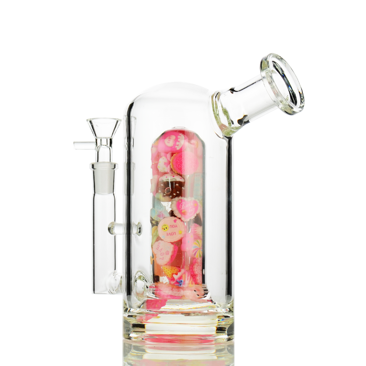 8-Inch Jelly Showerhead Perc Water Pipe
