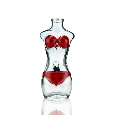 Elegant 8-Inch Sculpted Female Form Water Pipe