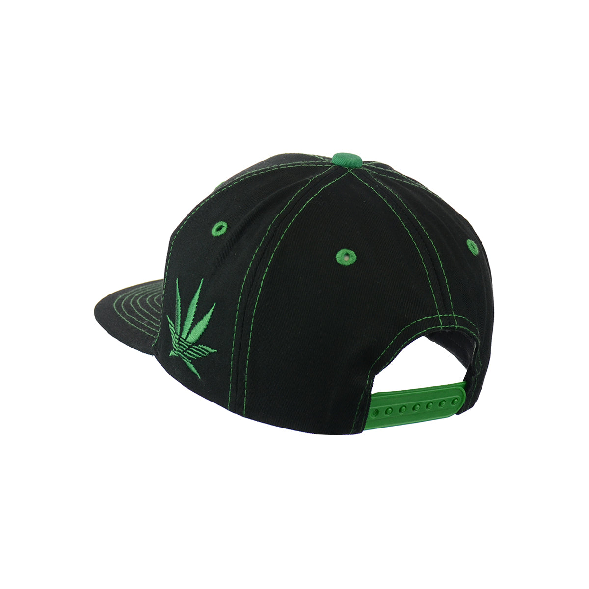 Embroidered Query Cotton Snapback Hat