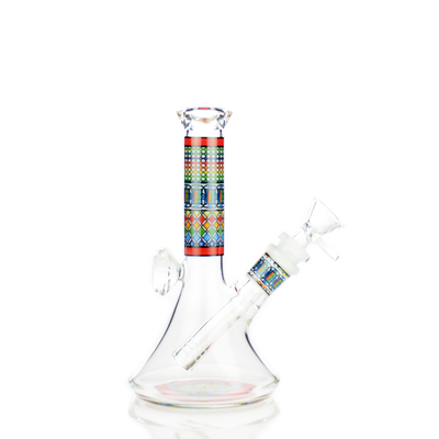 8-inch Diamond Beaker Water Pipe with 14mm Bowl