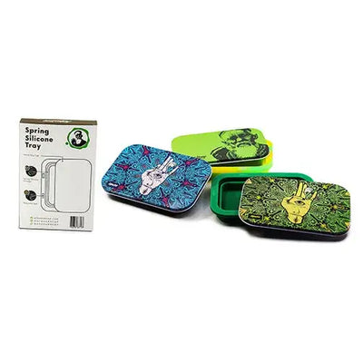 Afghan Hemp perfect duo silicone tray with colorful designs