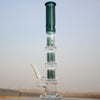 Approx. 19 Triple Tree Percolator Glass Water Pipe On sale