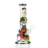 Colorful zombie Art Morty Beaker collectible bong with tentacles
