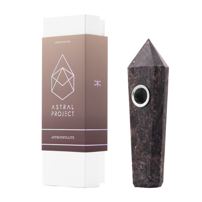 Curated Gemstone Hand Pipe 4.25 Inch