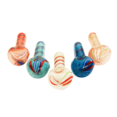 Artisan 3.5-inch Spiral Dry Herb Pipe