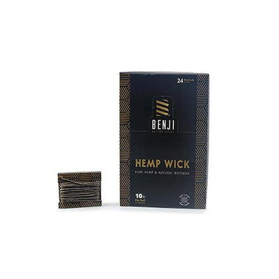 Benji All-Natural Hemp Wick Roll