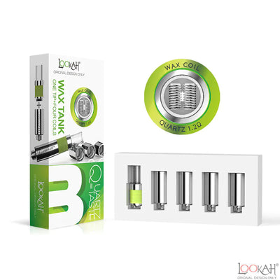 Lookah 510 Quartz Wax Coils & Mouthpiece Set