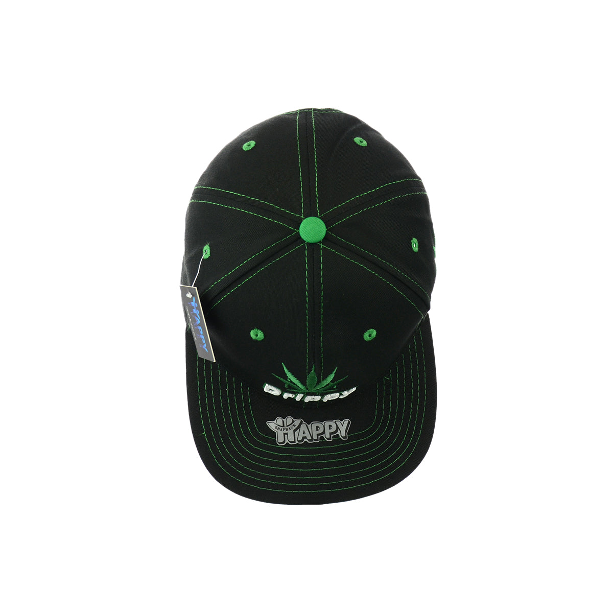 Premium Drippy Leaf Cotton Snapback Hat