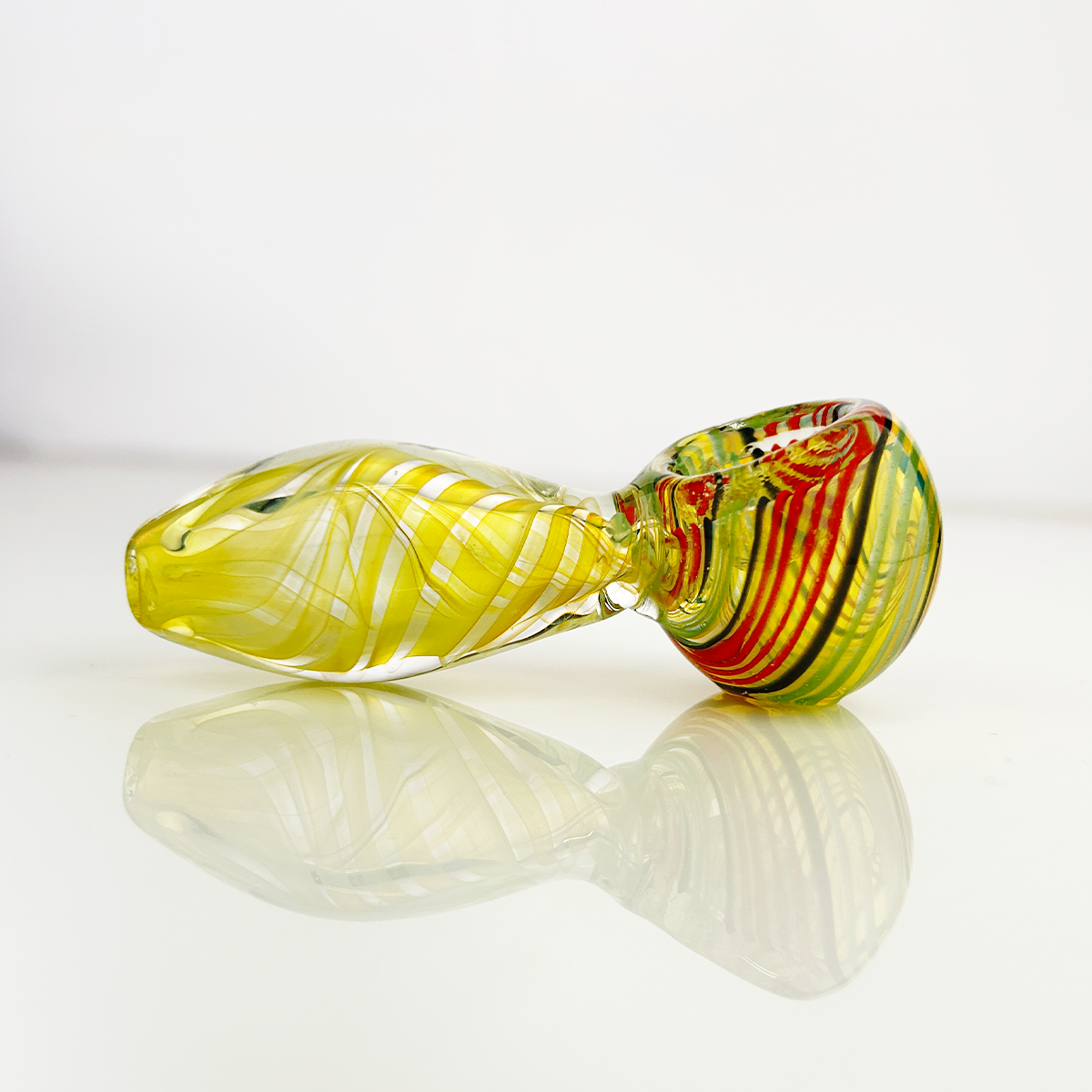 Artisan 3-Inch Fumed Glass Spoon Pipe