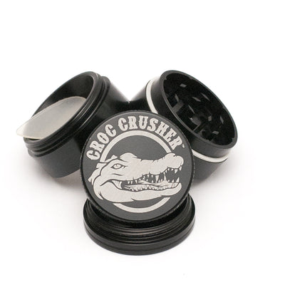 Croc Crusher 1.5" Aluminum Dry Herb Grinder