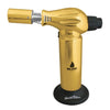 Gold Dual Flame Blink Torch - Special Edition with a sleek gold design and black base