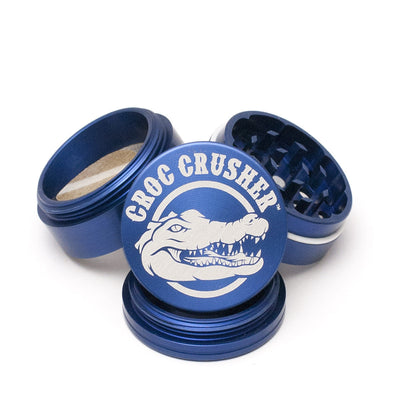 Croc Crusher 1.5" Aluminum Dry Herb Grinder