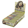 Box of Bob Marley Kingsize Slim Organic Hemp Rolling Papers for Cigarettes or Smoking