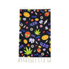 ?BOho-chic 420 Cannabis Leaf Mushroom Wall Hanging (3ft x