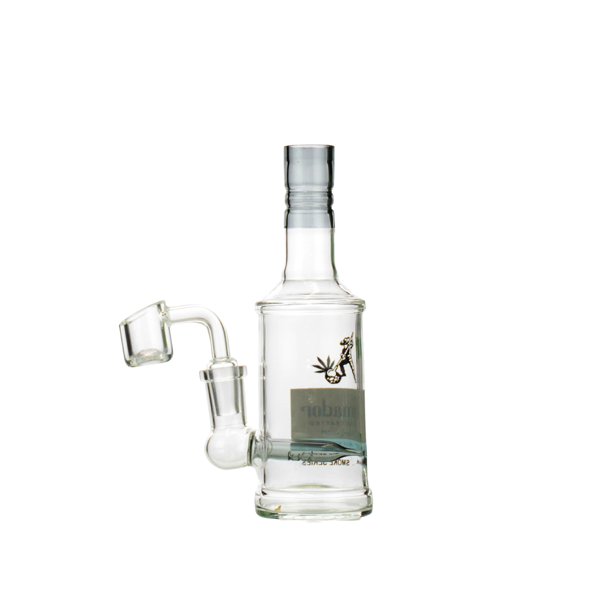 El Timador Compact Glass Water Pipe with Banger