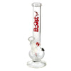 Bouncer Glass Water Pipe with ’Boost’ Red Lettering - Premium Glass Water Pipe