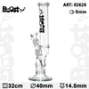 Boost Bolt Glass Bong featuring a straight tube design for super-duper hits